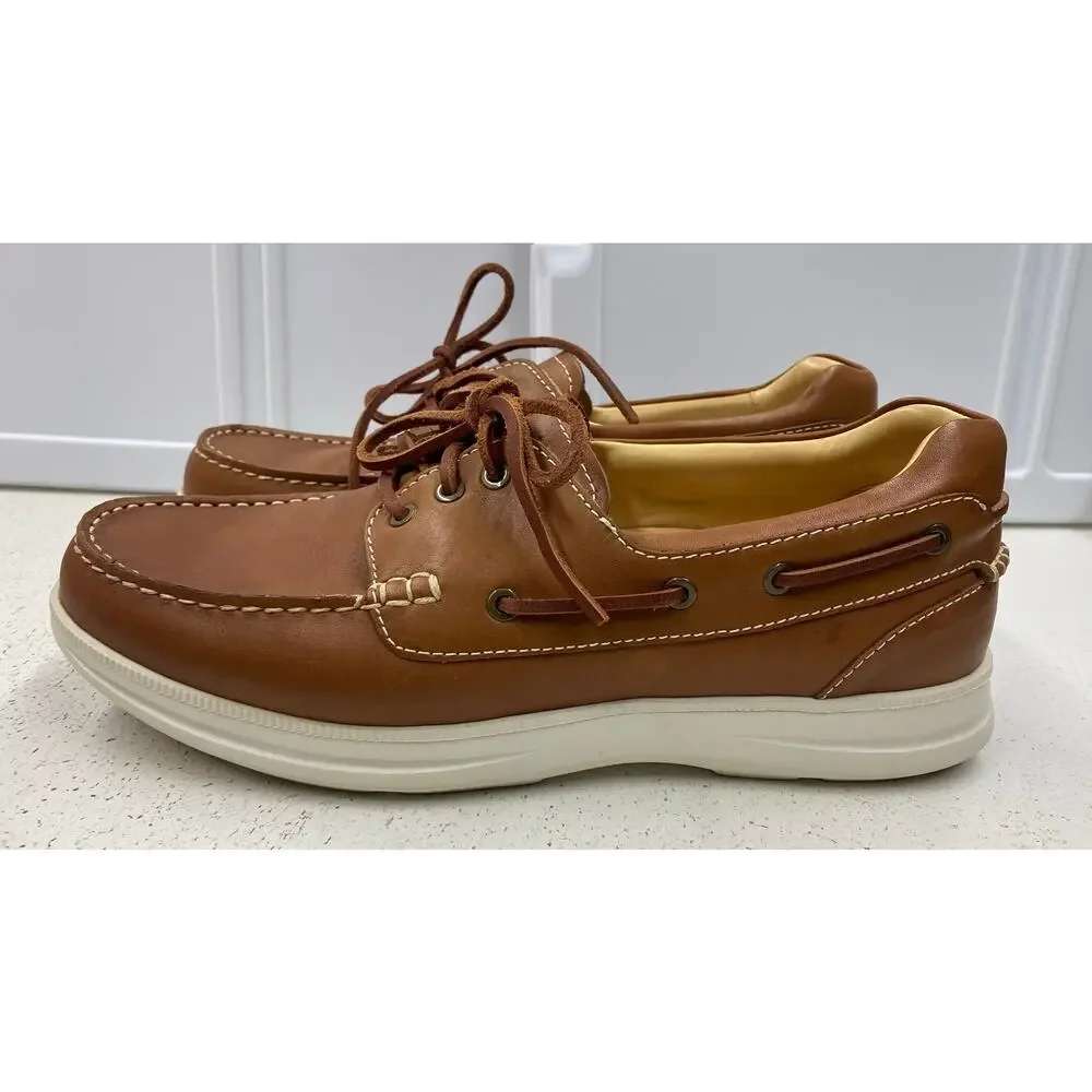 Samuel Hubbard New Endeavor Boat leather lace-up dockers dress shoes 13